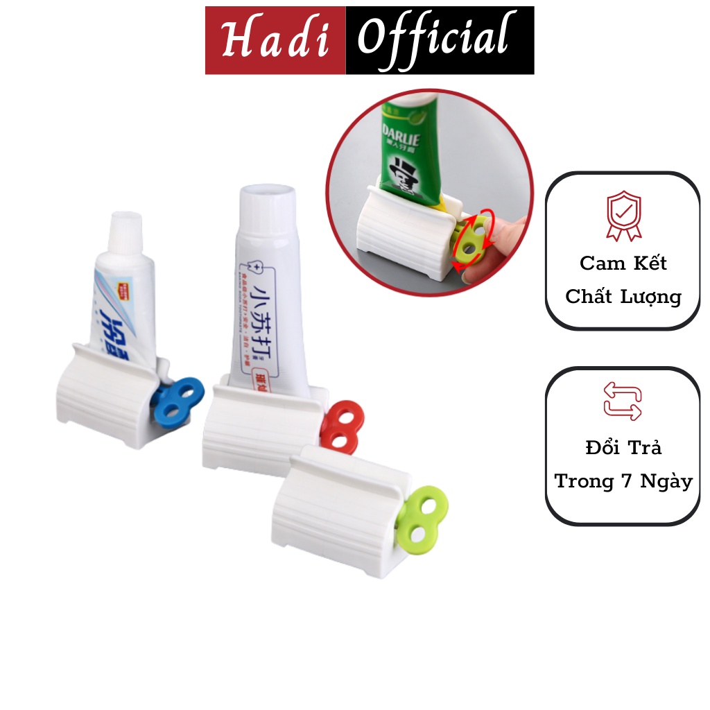 Dụng cụ nặn kem đánh răng, bóp kem đánh răng, mỹ phẩm tiện lợi