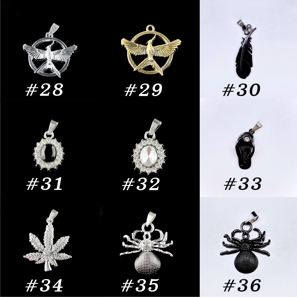 MẶT DÂY CHUYỀN TITAN NAM NỮ M1 - M45