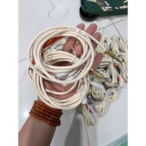 Dây live chế cho mic c11 dùng để song ca cắm 2 tai nghe