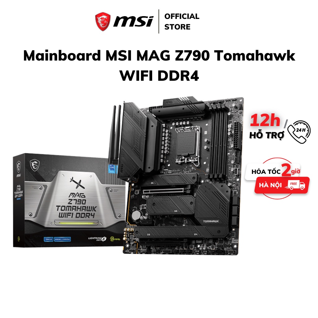 Bo mạch chủ MSI MAG Z790 TOMAHAWK WIFI DDR4