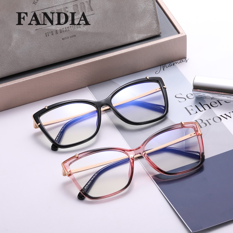 Kính Mát TR90 Chống Ánh Sáng Xanh Thời Trang Cho Nữ