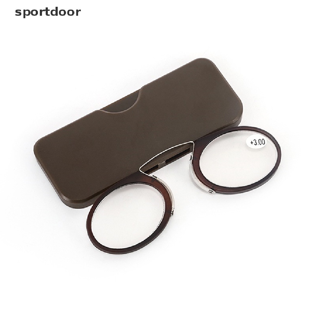 Kính Đọc Sách MINI Kẹp Mũi Từ 1.0 Đến 2.5 Thiết Kế Nhỏ Gọn