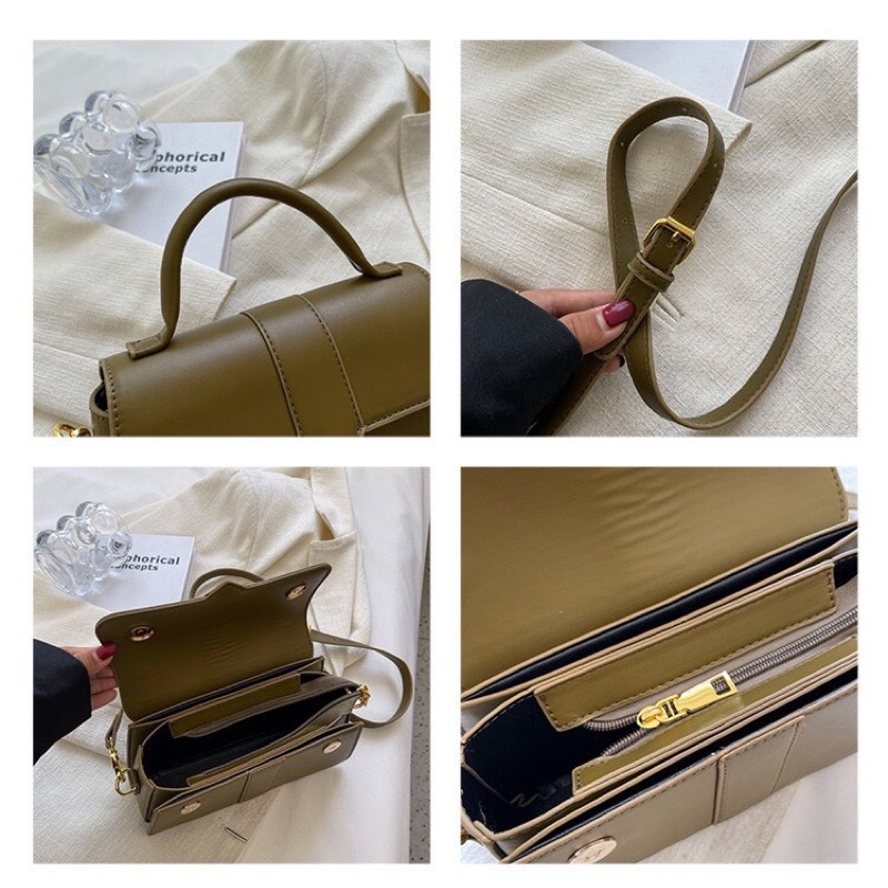 Túi Sách Nữ Túi Kẹp Nách Nữ Đeo Chéo Đeo Vai Đi Làm Đi Chơi Thời Trang Cao Cấp VD241 FEMAN