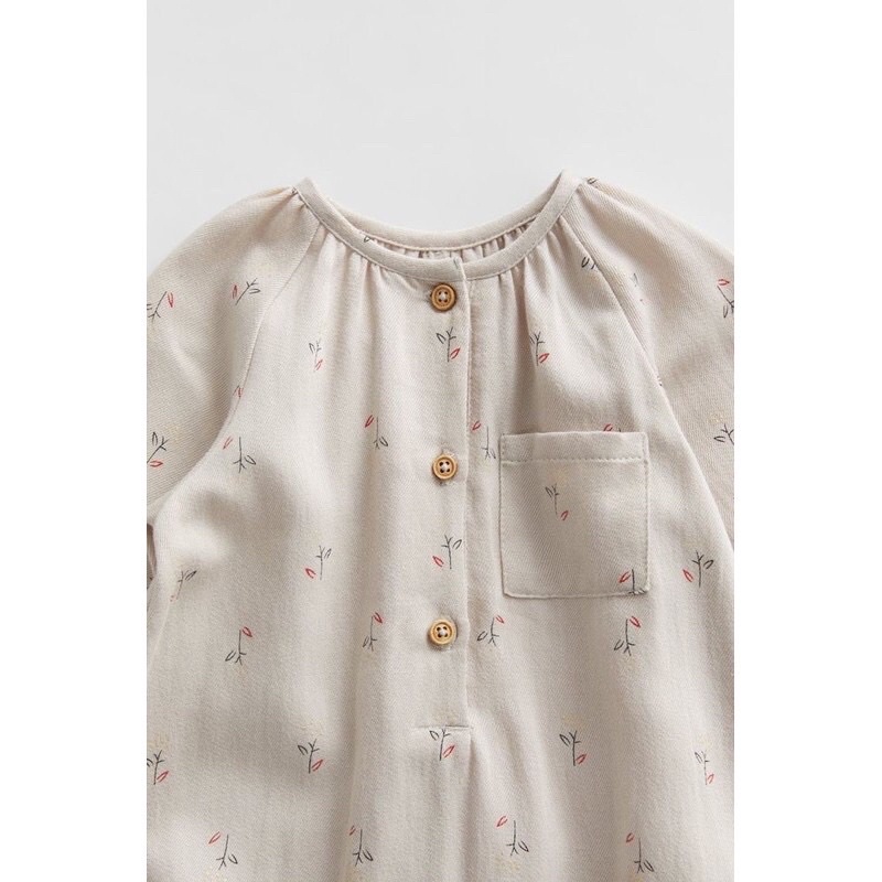 Body Zara kèm mũ bé trai bé gái