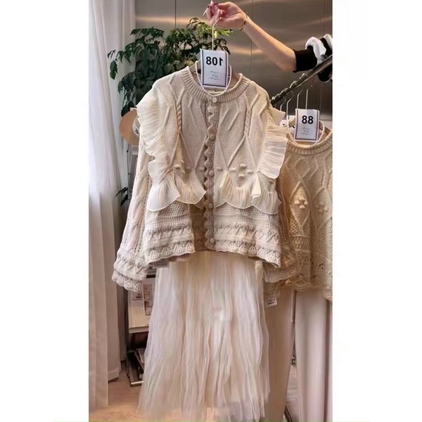 Áo len ren be nhiều mẫu vintage cực xinh hàng QCL1