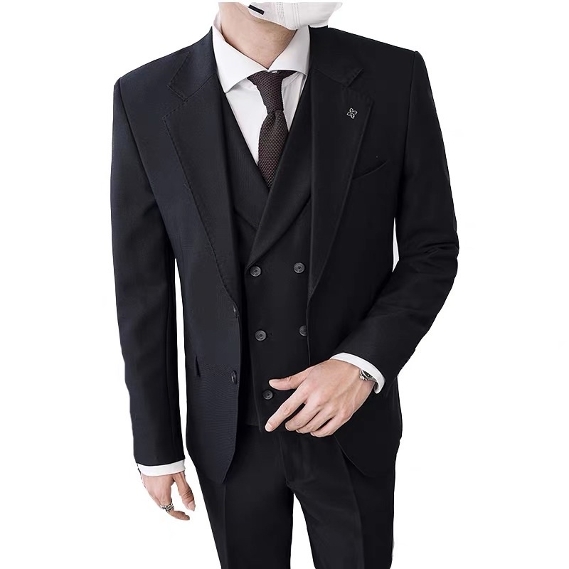Set suit gile vest form Hàn dáng đứng