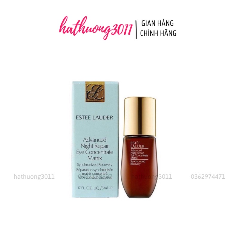 Serum Mắt Estee Lauder ANR Eye Concentrate Matrix 5ML Unbox