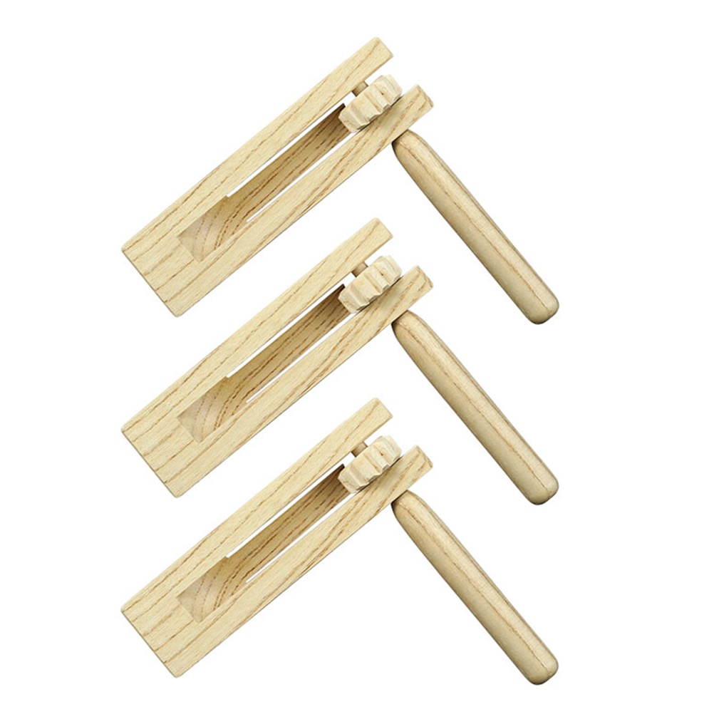 Musical Ratchet Instrument Toy Wooden Noise Instruments