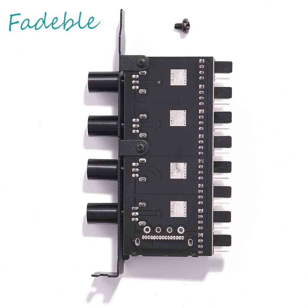 Bộ Điều Chỉnh Tốc Độ Quạt 8 Chiều SATA / 3Pin 12V Dành Cho Máy Tính