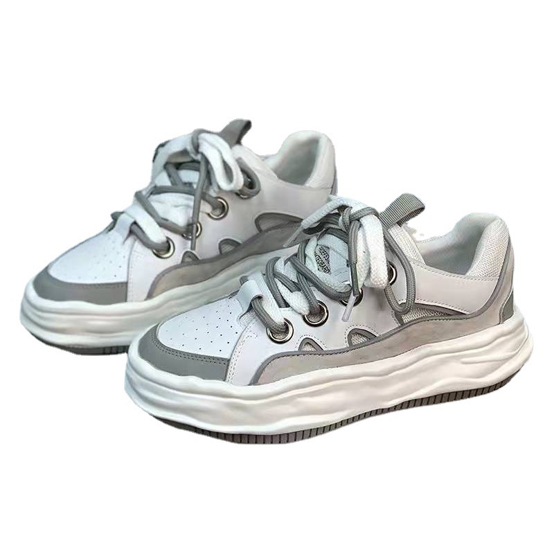 Giày Thể Thao Đế Dày Tăng Chiều Cao Phong Cách Mới Cho Nữ