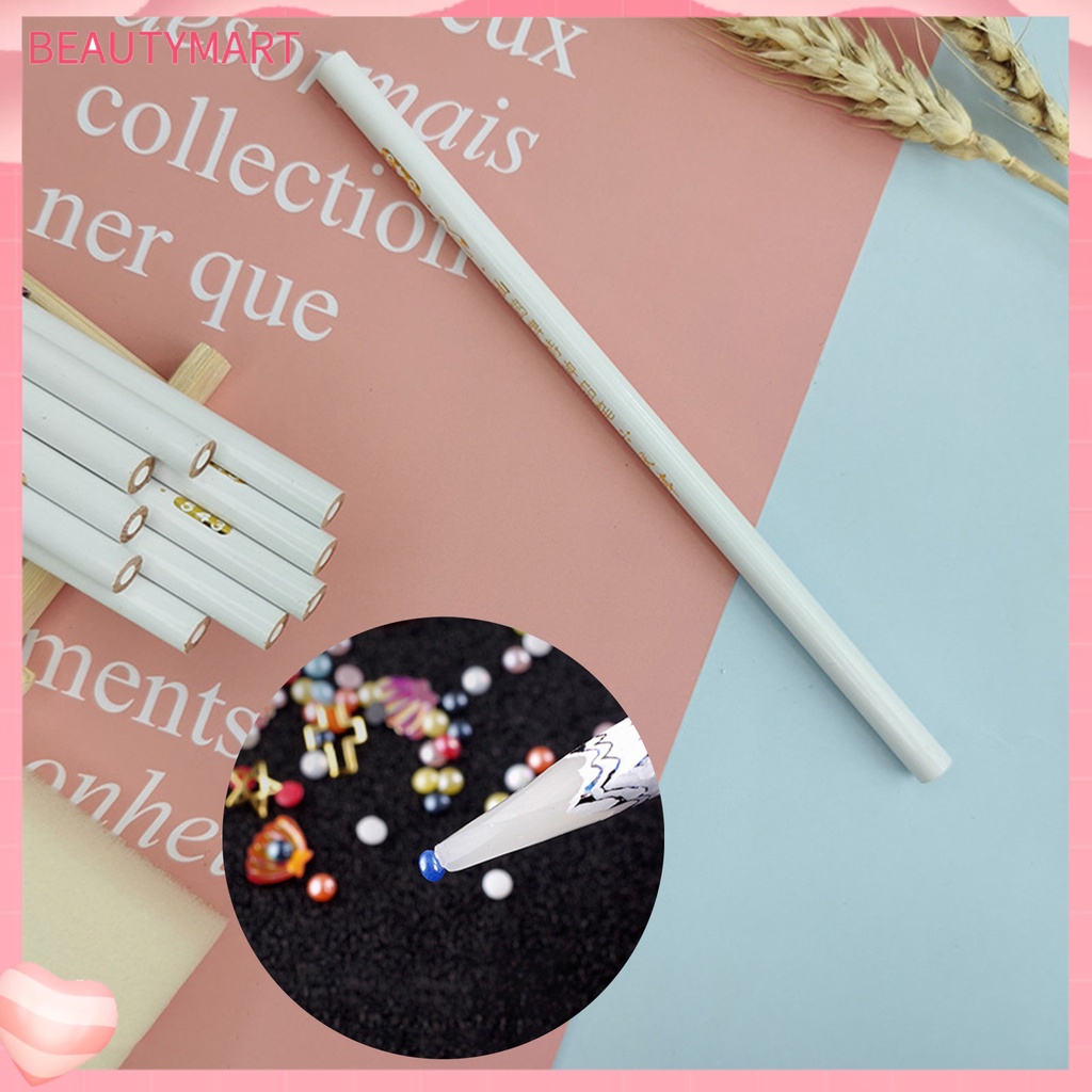 [beautymart] Bút Sáp Chấm Bi Có Thể Tái Sử Dụng Độ Bền Cao Tay Cầm Bằng Gỗ Rộng Tiết Kiệm Sức Lao Động