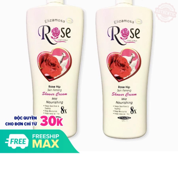 SỮA TẮM DÊ VANESSA ROSE 8X 1200ML - chăm sóc da - đồ dùng nhà tắm-- sữa tắm dê cao cấp - sữa tắm nhập khẩ