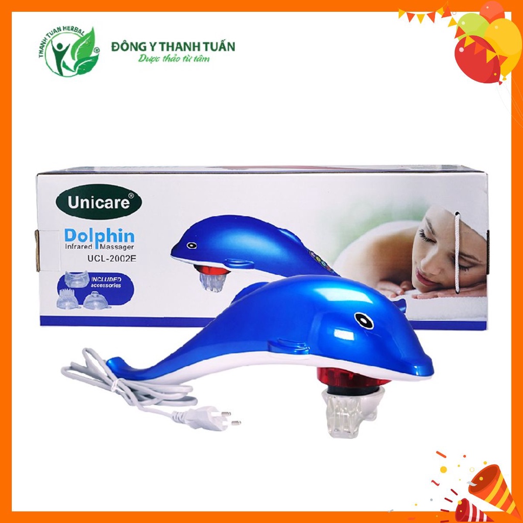Máy Massage Cầm Tay Cá Heo Dolphin Unicare UCL-2002E