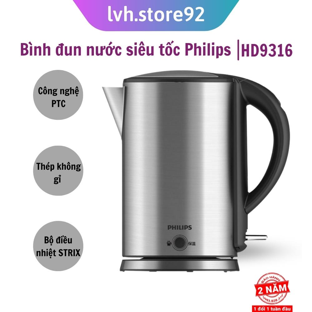 Bình đun siêu tốc Philips HD9316 dung tích 1.7L -bảo hành 24 tháng - lvh.store92