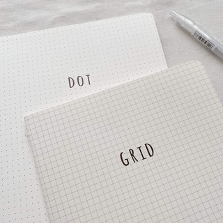 Vở viết bài Dot grid A5 B5 ruột caro chấm bi