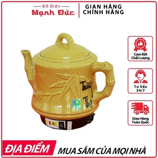 Ấm sắc thuốc bắc trường thọ 3l2 hàng chính hãng bh 12 tháng