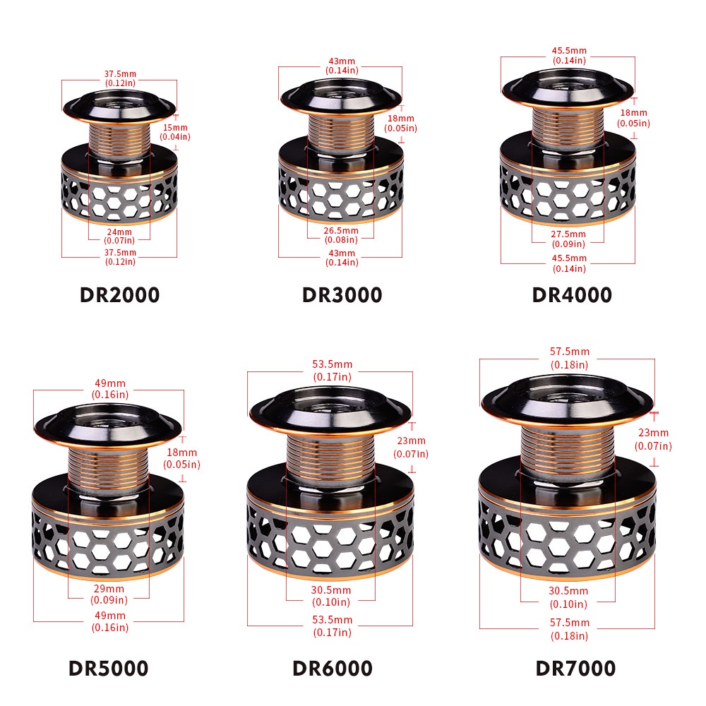 Máy Câu Cá 2000 / 3000 / 4000 / 5000 / 6000 5.2: 1 19KG Chuyên Nghiệp