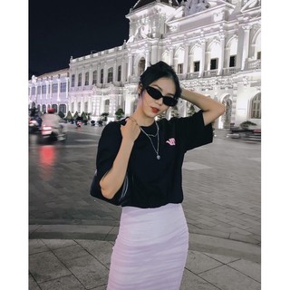 Áo thun Donut- Black / White