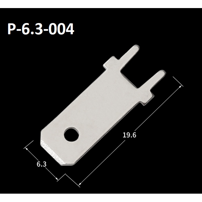 Combo 5 cái Đầu cos hàn bảng mạch PCB 6.3mm dày 0.8mm các loại (Click vào phân loại để xem hình của sp)