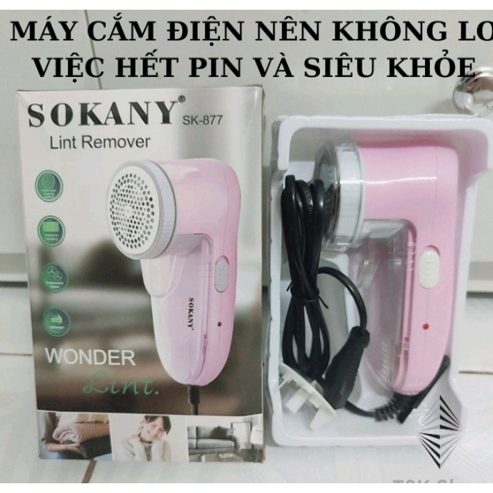 Máy Cắt Lông Xù và Hút Bụi Sokany SK-877/ SK-880 Siêu Bén