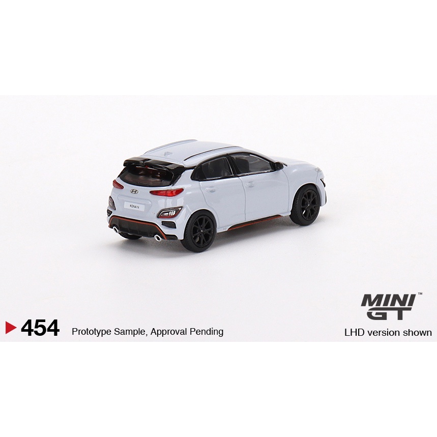 Mô hình ô tô Hyundai KONA N Sonic Blue 1/64 MiniGT MGT00454