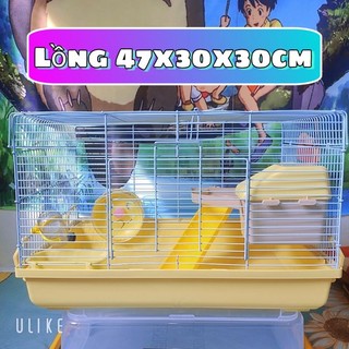 Lồng biệt thự 47x30x30 nuôi Hamster, thú cưng nhỏ
