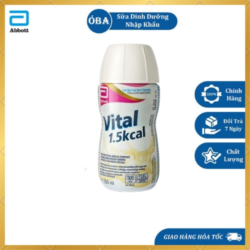 Sữa Ensure Vital Abbott 1,5kcal/1ml - Đạm thủy phân dễ hấp thu - Hàng chính hãng
