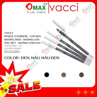 Chì mày vacci - eyebrow pencil - không trôi - không lem - không vón cục - tán đều 3 màu