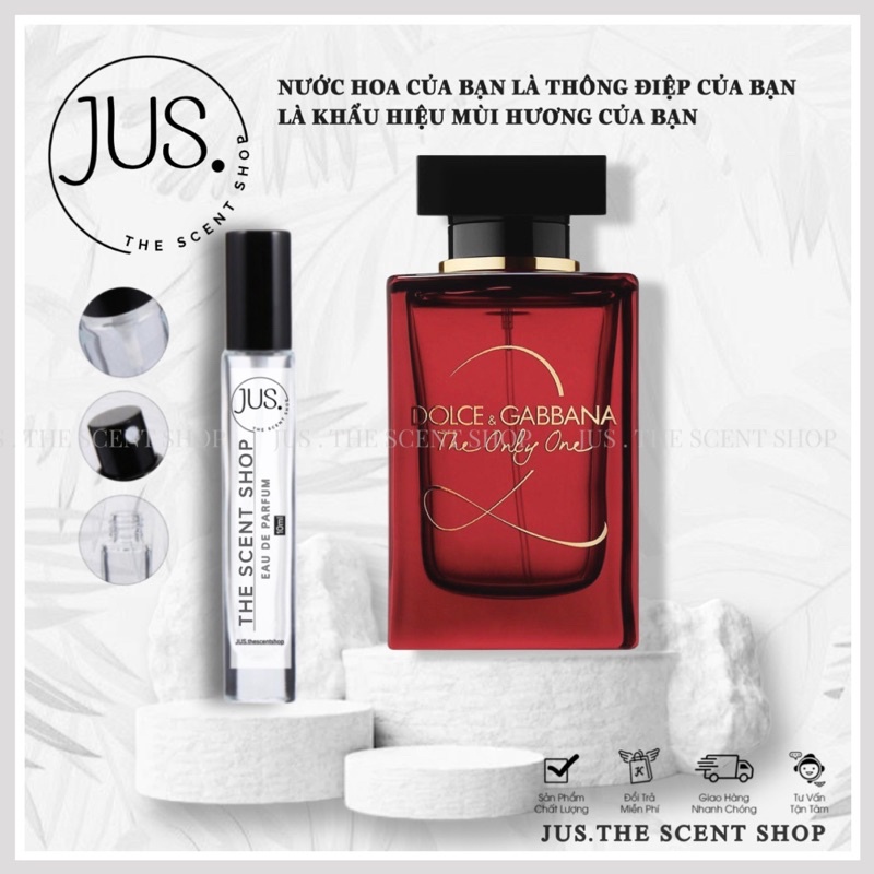 Nước hoa dùng thử D&G The Only One 2 5ml/10ml/20ml [ 𝐉𝐔𝐒.𝐓𝐡𝐞𝐬𝐜𝐞𝐧𝐭 ]