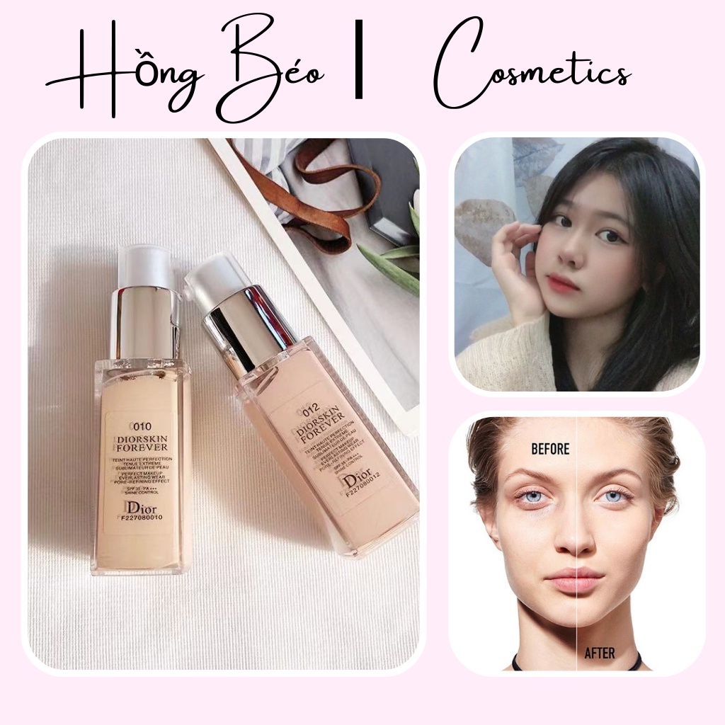 Kem nền Diorskin Forever 20ml che phủ khuyết điểm hoàn hảo, bảo vệ da siêu hot 2023