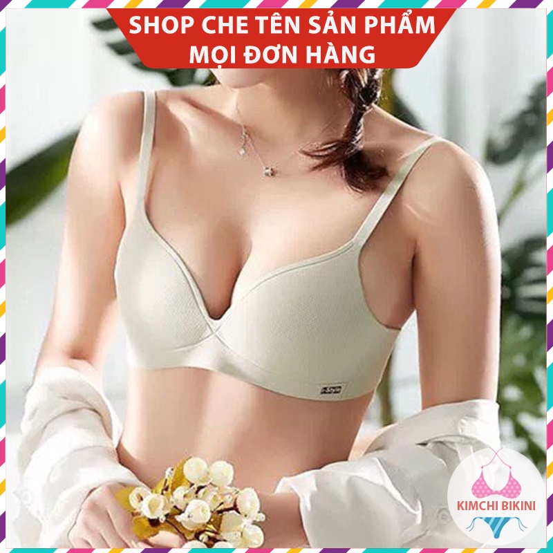 Áo Lót Su Thông Hơi Thoáng Mát Không Gọng KIMCHIBIKINI Áo nót nữ kháng khuẩn thấm mồ hôi AL031