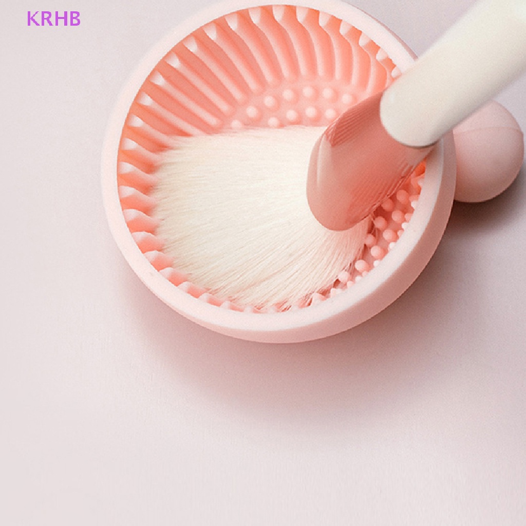 1 Miếng Silicone Vệ Sinh Cọ Trang Điểm Mới