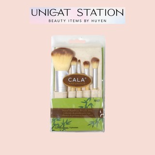 Bộ cọ 5 cây shopmissa cala 5pc travel bamboo brush set