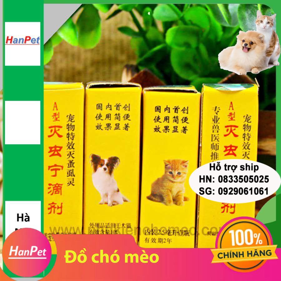 HN-SP 464 - Thuôc nhỏ gáy chó mèo (hanpet 4711620) (hongkong)