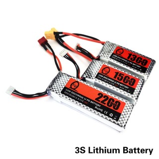 Pin lipo 3s 2200mah, 1500mah, 1300mah, 850mah xả 30c
