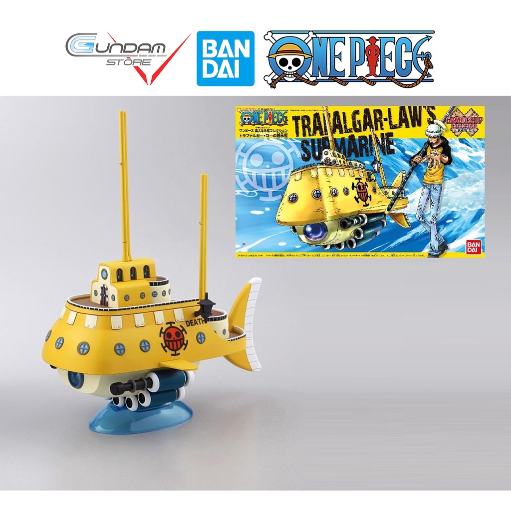 Mô Hình One Piece Grand Ship Collection Trafalgar Law Submarine Bandai Đồ Chơi Lắp Ráp Anime Nhật