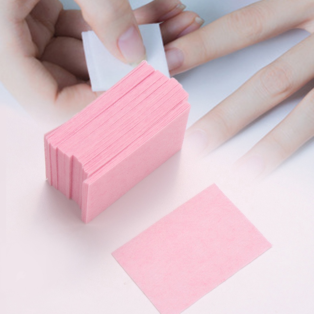 1 Túi Khăn Cotton Tẩy Sơn Móng Tay An Toàn Không Mùi Thân Thiện Với Môi Trường