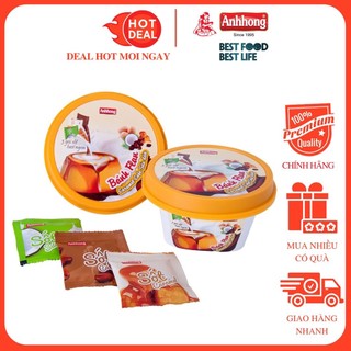 Bánh Flan Ánh Hồng Caramel Café Sữa Dừa (82G x 2 Hũ)