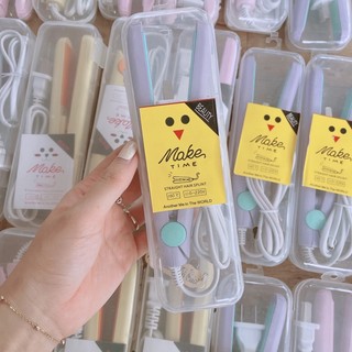 Máy Là Tóc Mái Mini Make Time, Máy ép, Duỗi Tóc Thẳng Tiện Lợi [Hàng Loại 1]