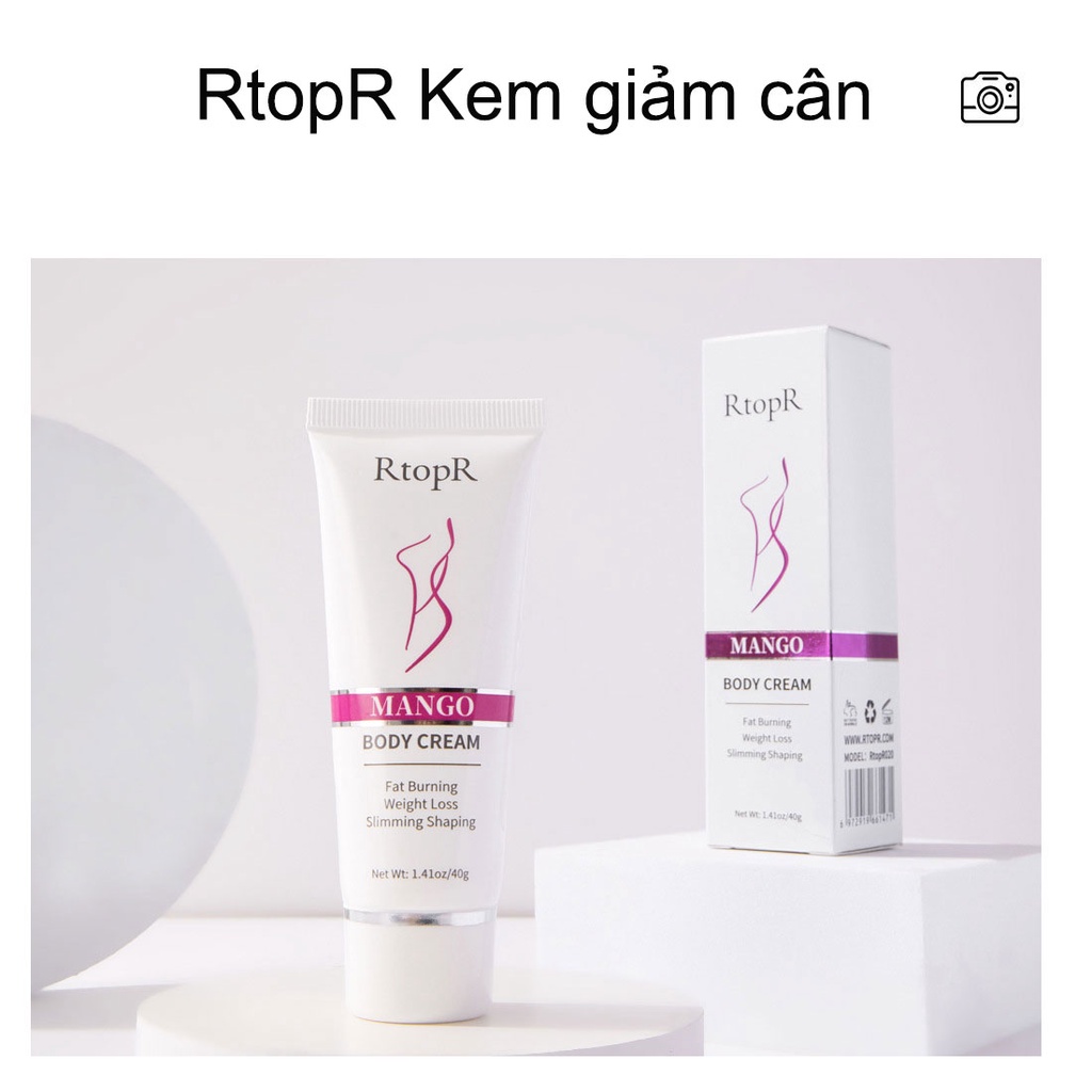 Kem giảm cân RtopR 40g Thon đùi, cánh tay, bụng, săn chắc toàn thân, tạo hình, đốt mỡ