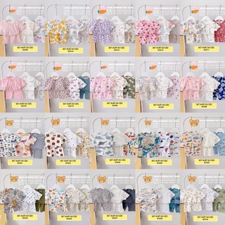 Set 3 bộ xuất dư cộc tay bé trai