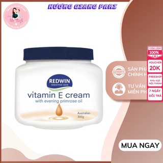 Chuẩn Auth Kem dưỡng da mềm mịn Redwin VITAMIN E cream 300G Úc - Hương Giang Pari - Gia Nguyễn Store