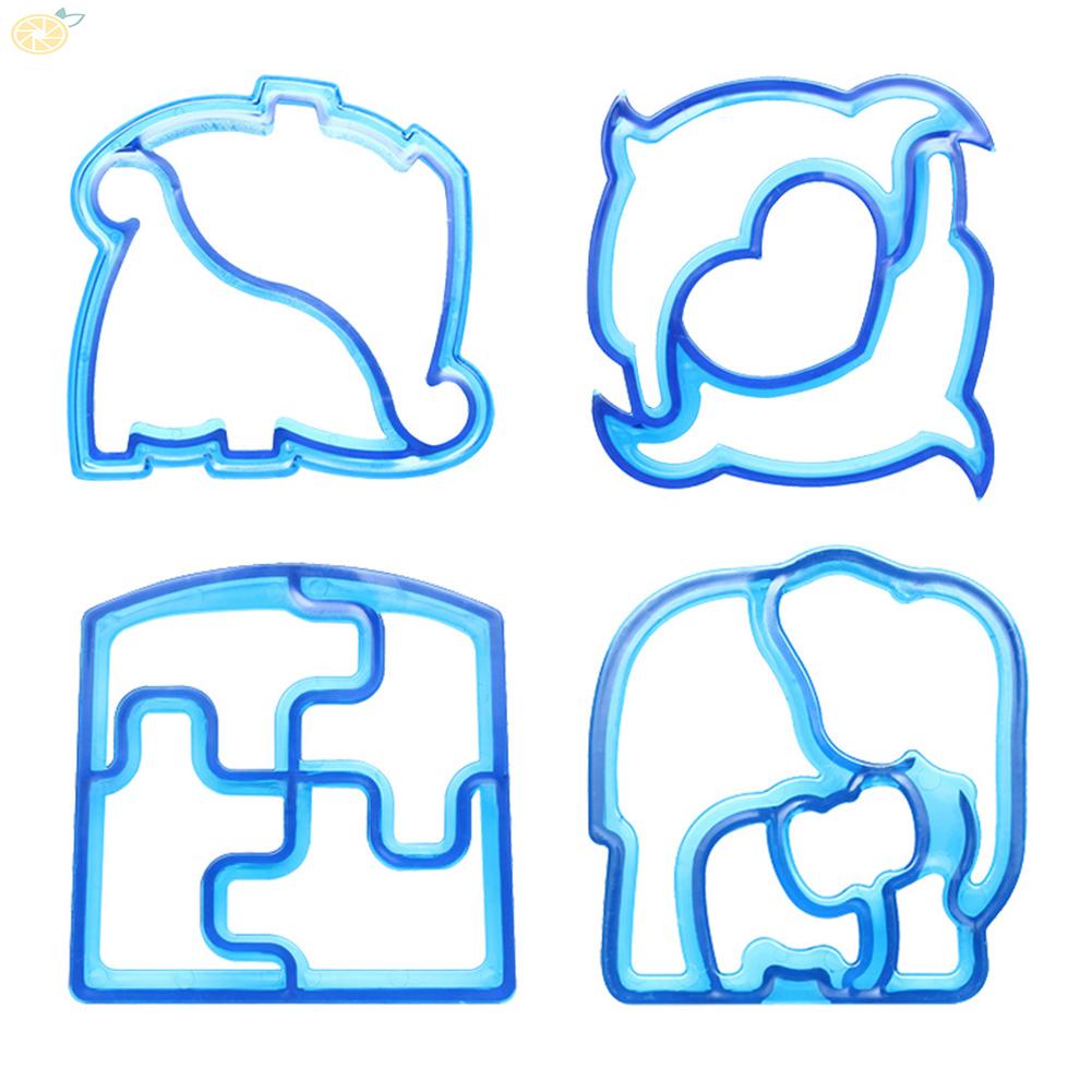 【VARSTR】1PC Sandwich Mold For Kids DIY Sandwich And Bread Crust Cutter Moulds Toast Cut