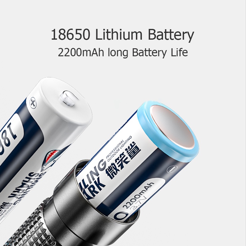 SmilingShark L21 Đèn Pin Siêu Sáng 1500Lumen 5 Chế Độ Sáng Tiện Dụng