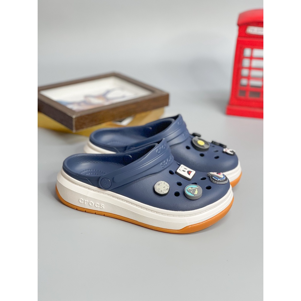 BFF - Dép Cross Band Full Force nam nữ unisex nhiều màu sục retro đế cao 3cm – Tặng 10 Jibbit - Sấu vui vẻ Official