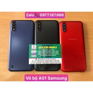 Vỏ bộ samsung A01 kèm phím sườn