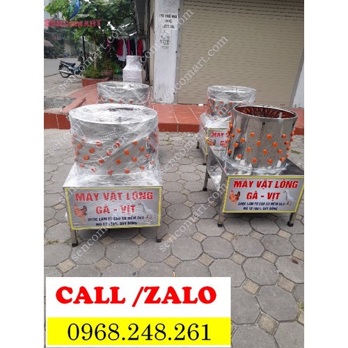 Máy vặt lông gà phi 60 tặng 1 phễu cắt tiết nhỏ inox