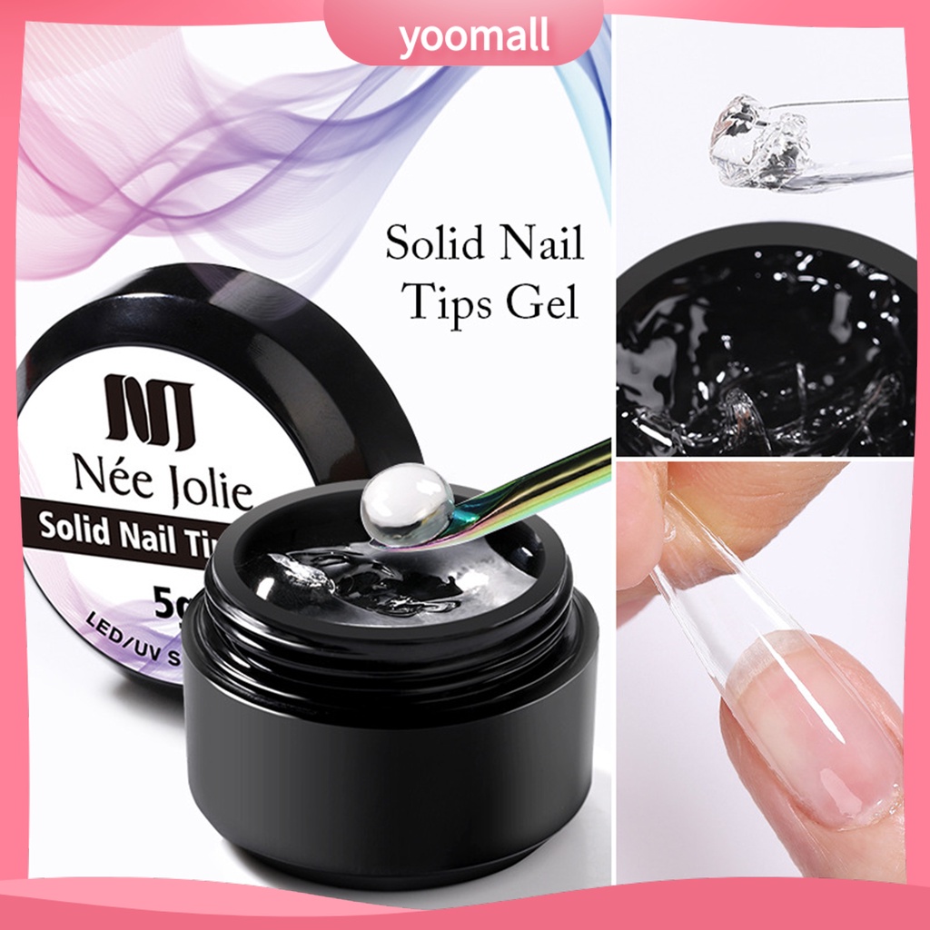 Keo Dán Gel UV Trong Suốt 5g Trang Trí Móng Tay