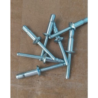 Gói 20 cái đinh rive 6.4/ đinh rút phi 6/ đinh rive phi 6. chất liệu: inox304/ thép