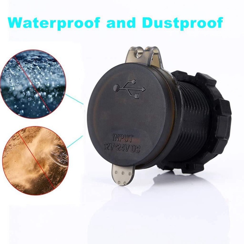 Tẩu Sạc Nhanh 18W 3.0 48W Type-C PD Cho Xe Hơi / Tàu Thuyền / RV / Xe Máy